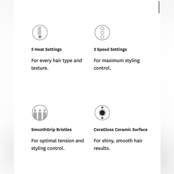 NWT T3 AIREBRUSH DUO Interchangeable Hot Air Blow Dry Brush - Picture 6 of 9